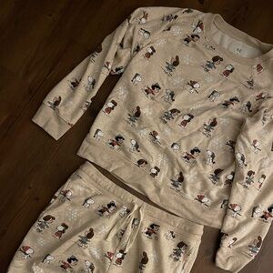 Snoopy Winter Pajama Set